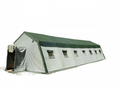 Армейская палатка "М 70",  ПВХ/Брезент (Вместимость - до 70 человек)