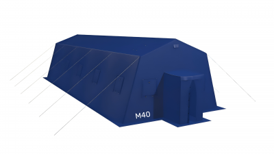 Армейская палатка "М40" ПВХ (Вместимость - до 40 человек)
