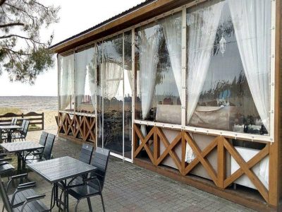 Мягкие окна для террасы