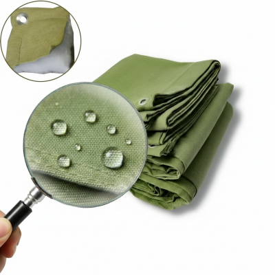 Утепленная брезентовая штора для гаража (ВО)